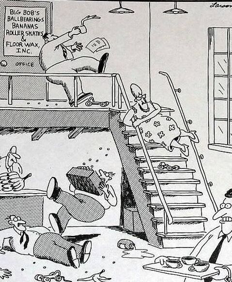 Newspaper Gag Comic style reference 4