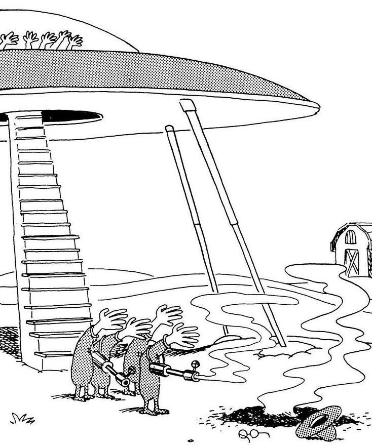 Newspaper Gag Comic style reference 1
