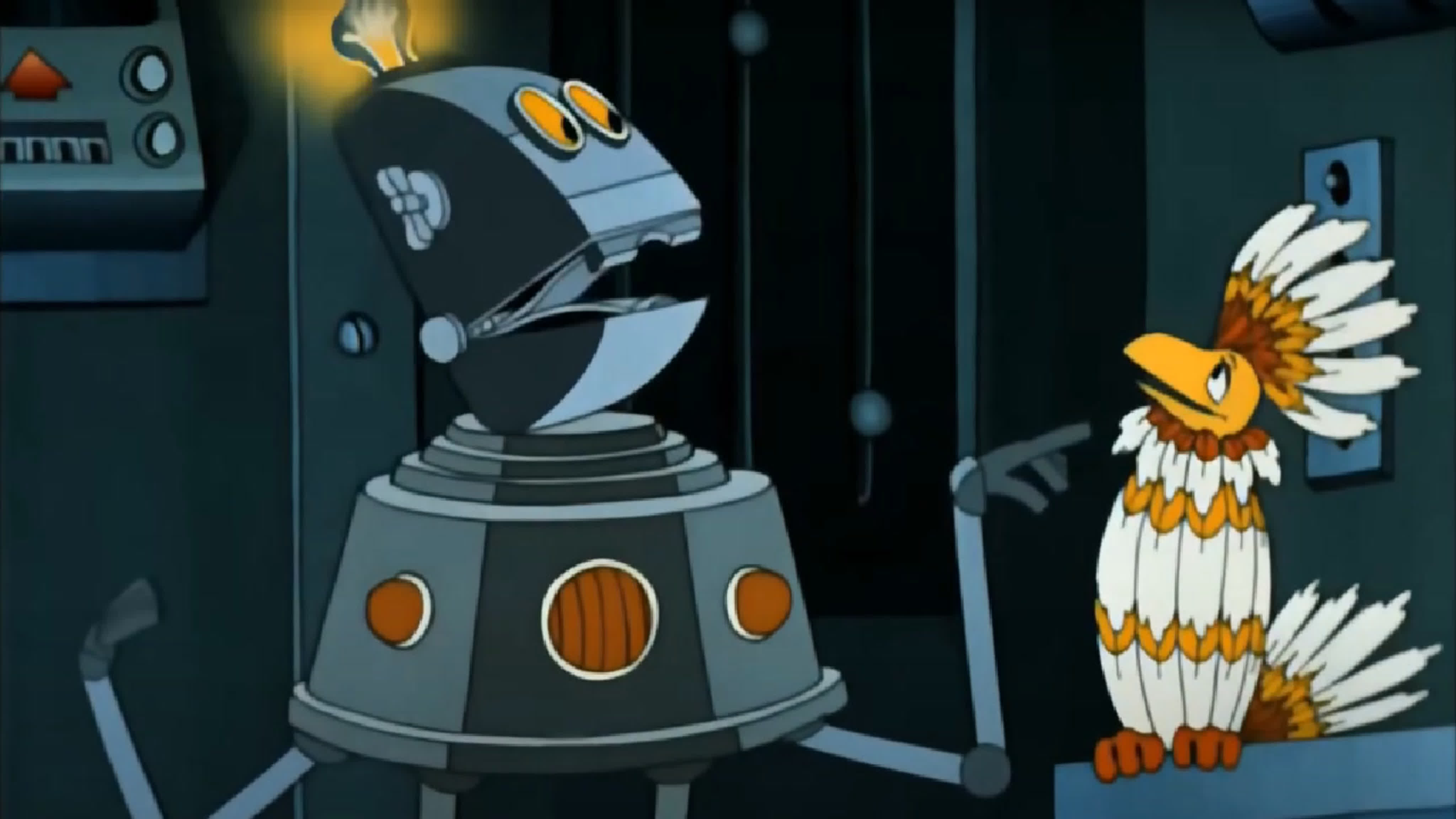 Retro Sci-Fi Cartoon style reference 1