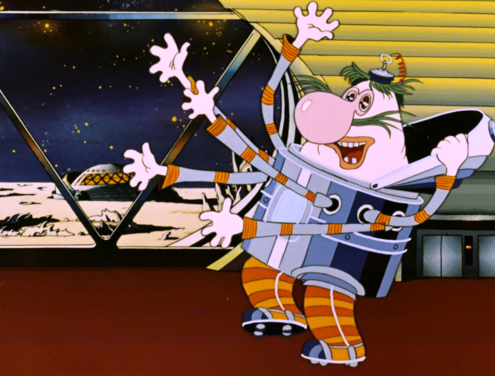 Retro Sci-Fi Cartoon style reference 2